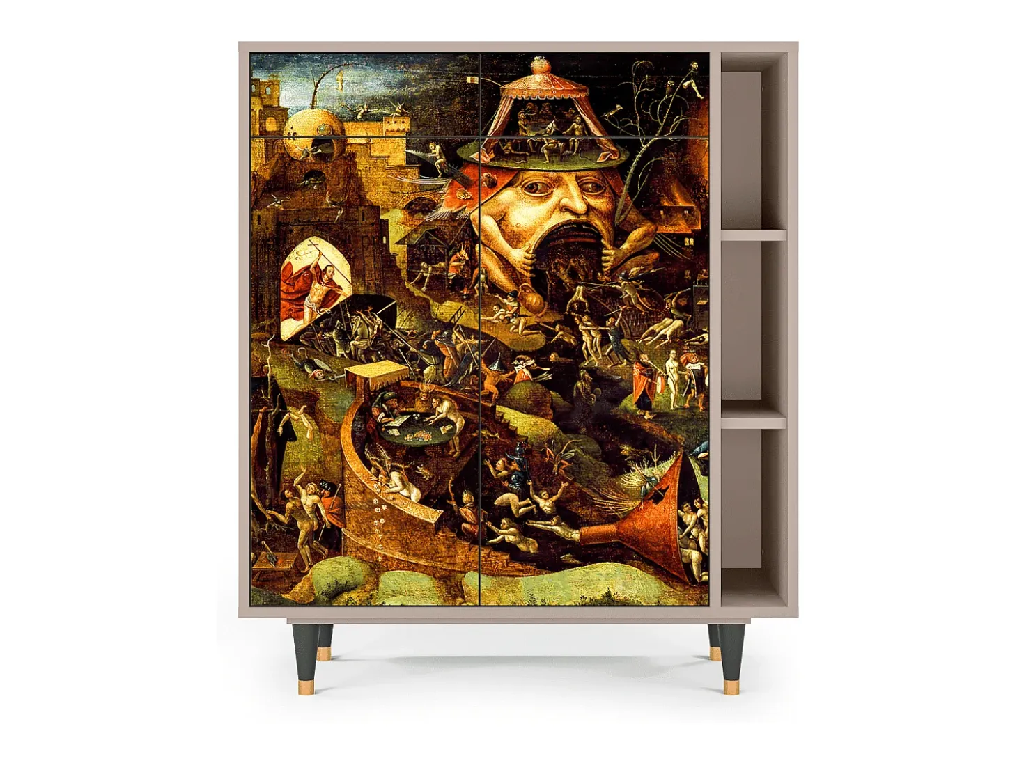 Aparador - 96х110х41 cm - BS6 - Christ in Limbo, Latte