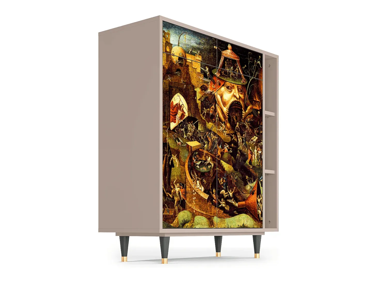 Aparador - 96х110х41 cm - BS6 - Christ in Limbo, Latte