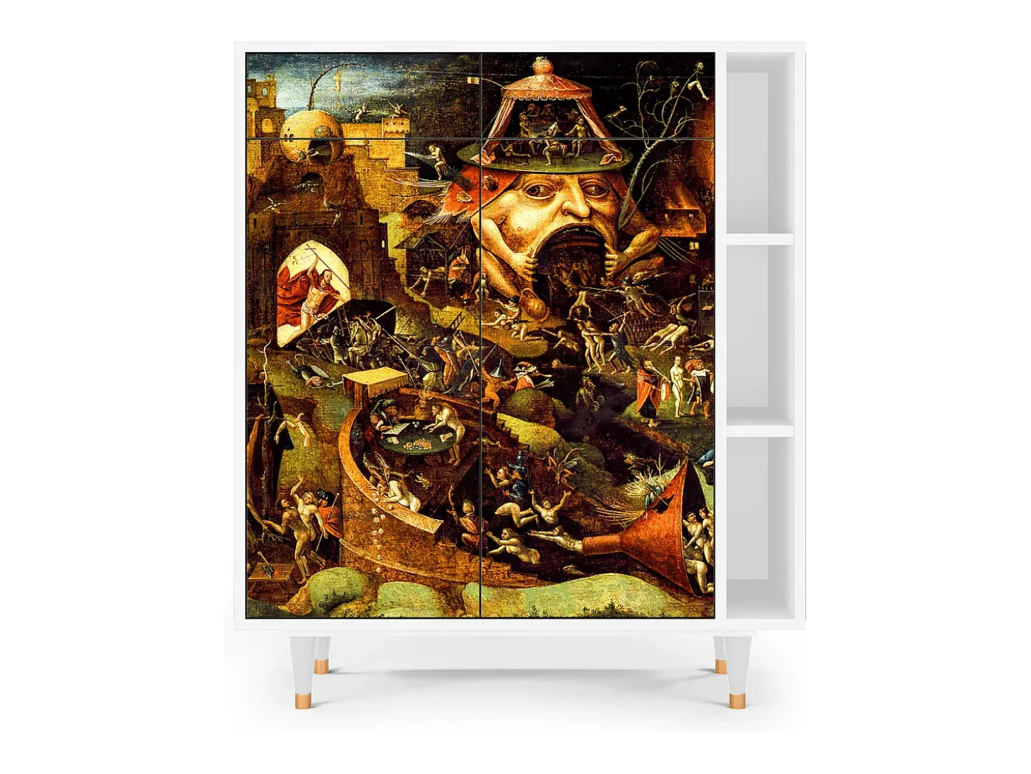Aparador - 96х110х41 cm - BS6 - Christ in Limbo, Blanco