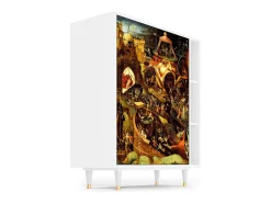 Aparador - 96х110х41 cm - BS6 - Christ in Limbo, Blanco