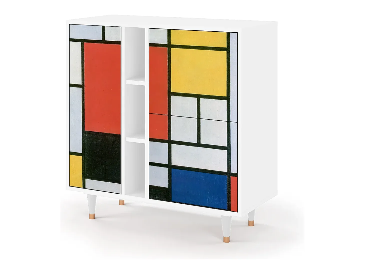 Aparador - 94х96х41 cm - BS5 - Composition, Blanco