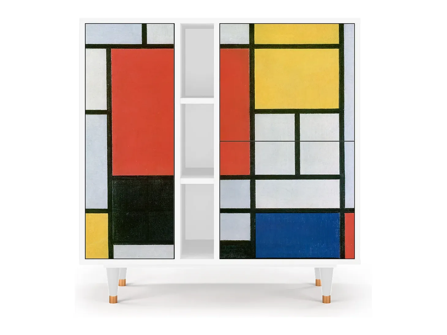 Aparador - 94х96х41 cm - BS5 - Composition, Blanco