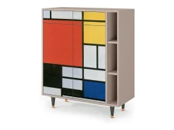 Aparador - 96х110х41 cm - BS6 - Composition, Latte
