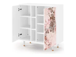 Aparador - 94х96х41 cm - BS5 - Cotton Candy, Blanco