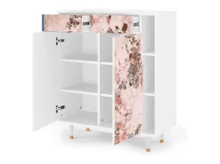 Aparador - 96х110х41 cm - BS6 - Cotton Candy, Blanco