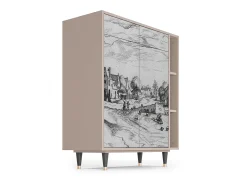 Aparador - 96х110х41 cm - BS6 - Country Village, Latte