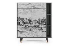 Aparador - 96х110х41 cm - BS6 - Country Village, Antracita