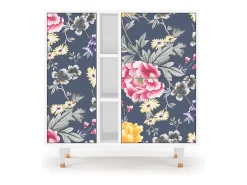 Aparador - 94х96х41 cm - BS5 - Dark Flower Bed, Blanco