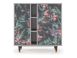 Aparador - 94х96х41 cm - BS5 - Dark Peonies, Gris