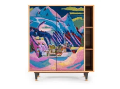 Aparador - 96х110х41 cm - BS6 - Davos Winter, Nogal