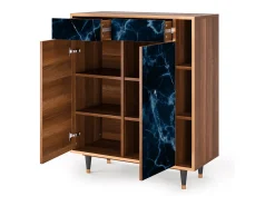 Aparador - 96х110х41 cm - BS6 - Deep Ocean, Nogal