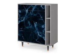 Aparador - 96х110х41 cm - BS6 - Deep Ocean, Gris