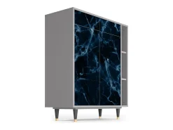 Aparador - 96х110х41 cm - BS6 - Deep Ocean, Gris