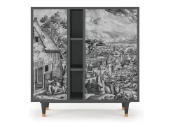 Aparador - 94х96х41 cm - BS5 - Departure, Antracita