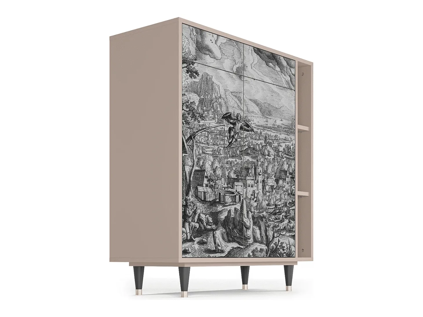 Aparador - 96х110х41 cm - BS6 - Departure, Latte