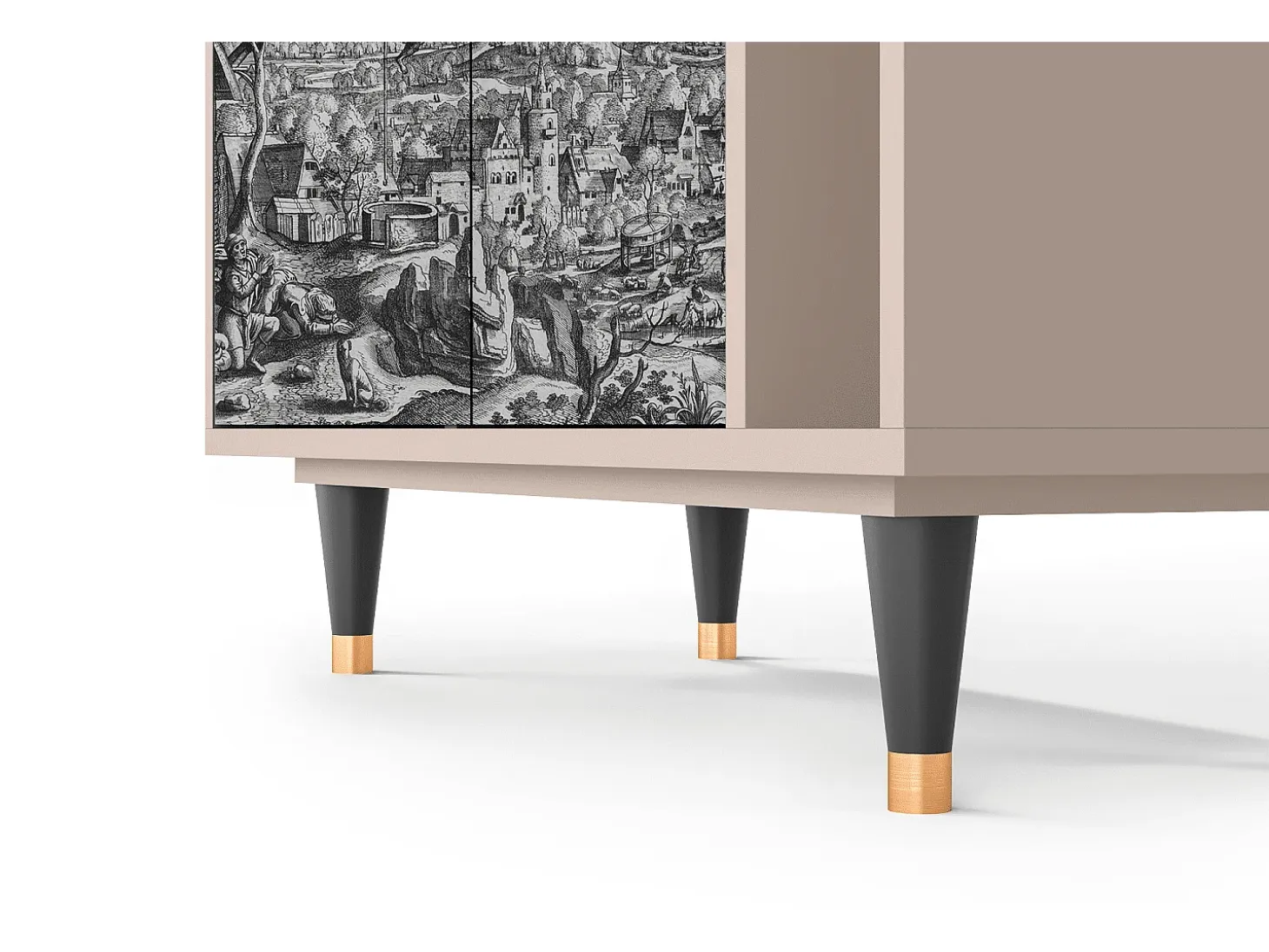 Aparador - 96х110х41 cm - BS6 - Departure, Latte