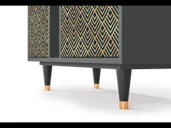Aparador - 94х96х41 cm - BS5 - Egypt Triangles, Antracita