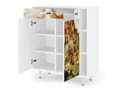 Aparador - 96х110х41 cm - BS6 - Elder The Tower, Blanco