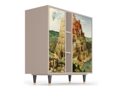 Aparador - 94х96х41 cm - BS5 - Elder The Tower, Latte