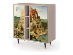 Aparador - 94х96х41 cm - BS5 - Elder The Tower, Latte