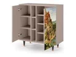 Aparador - 94х96х41 cm - BS5 - Elder The Tower, Latte
