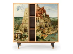 Aparador - 94х96х41 cm - BS5 - Elder The Tower, Nogal