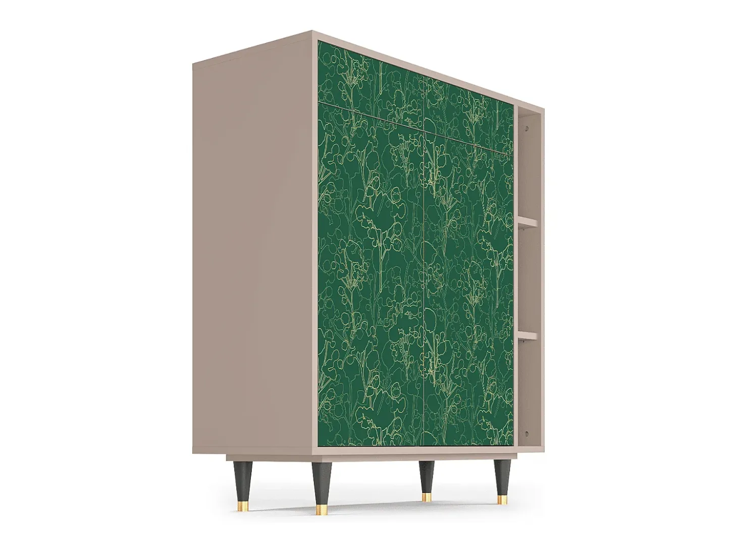 Aparador - 96х110х41 cm - BS6 - Emerald Forest, Latte