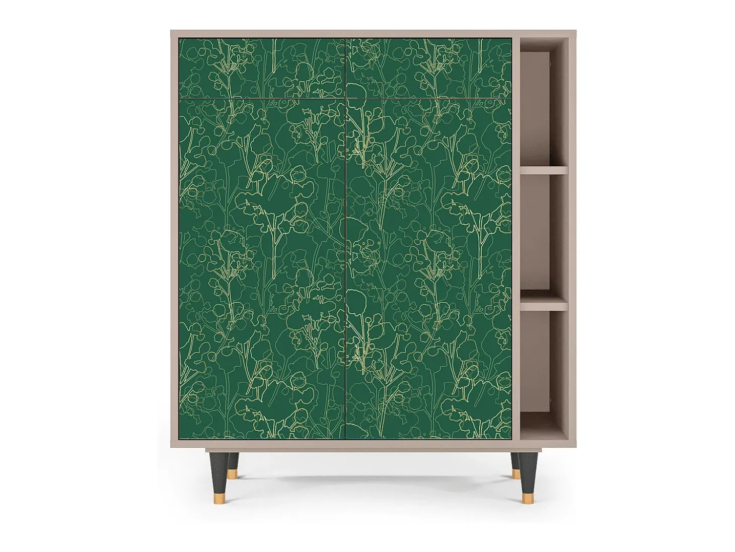 Aparador - 96х110х41 cm - BS6 - Emerald Forest, Latte