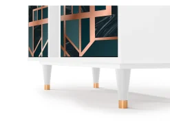 Aparador - 94х96х41 cm - BS5 - Emerald Metro, Blanco