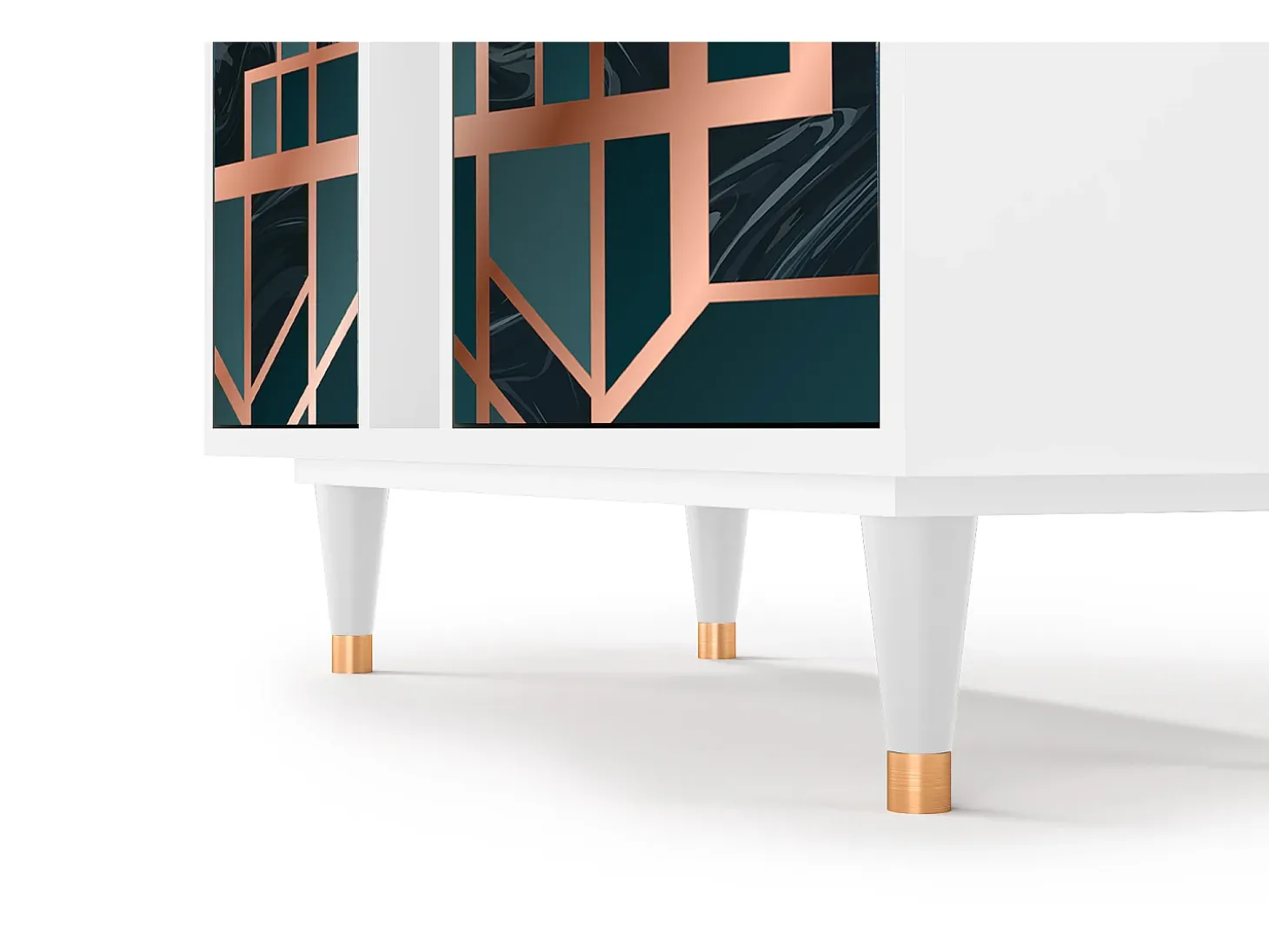 Aparador - 94х96х41 cm - BS5 - Emerald Metro, Blanco