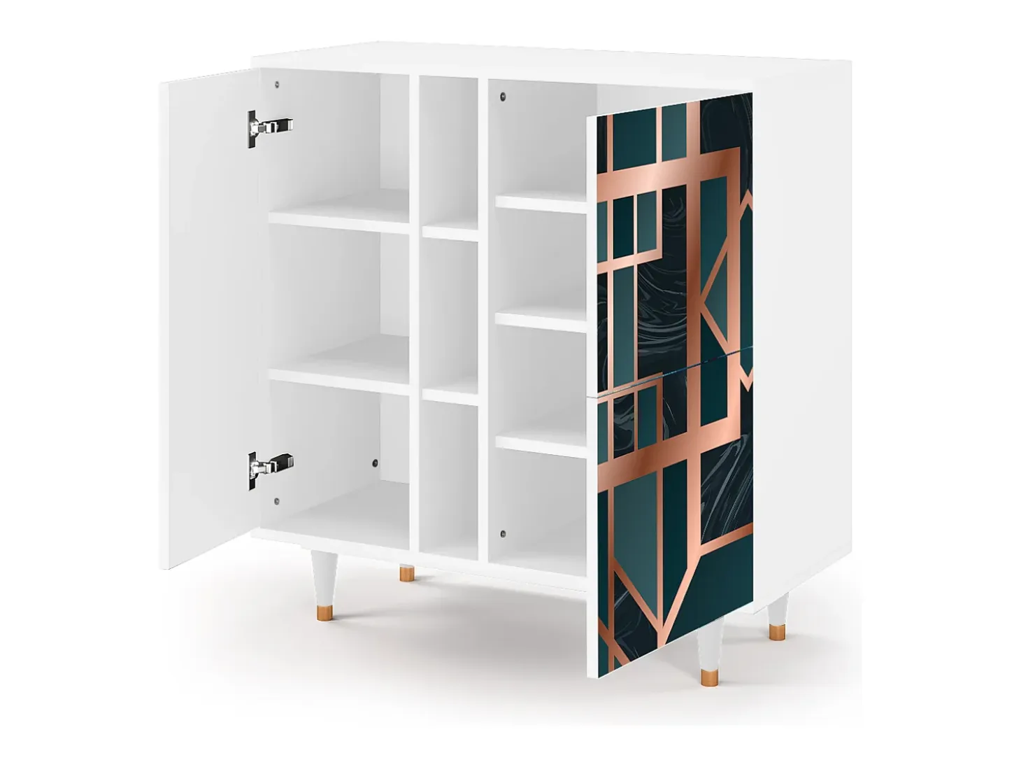 Aparador - 94х96х41 cm - BS5 - Emerald Metro, Blanco