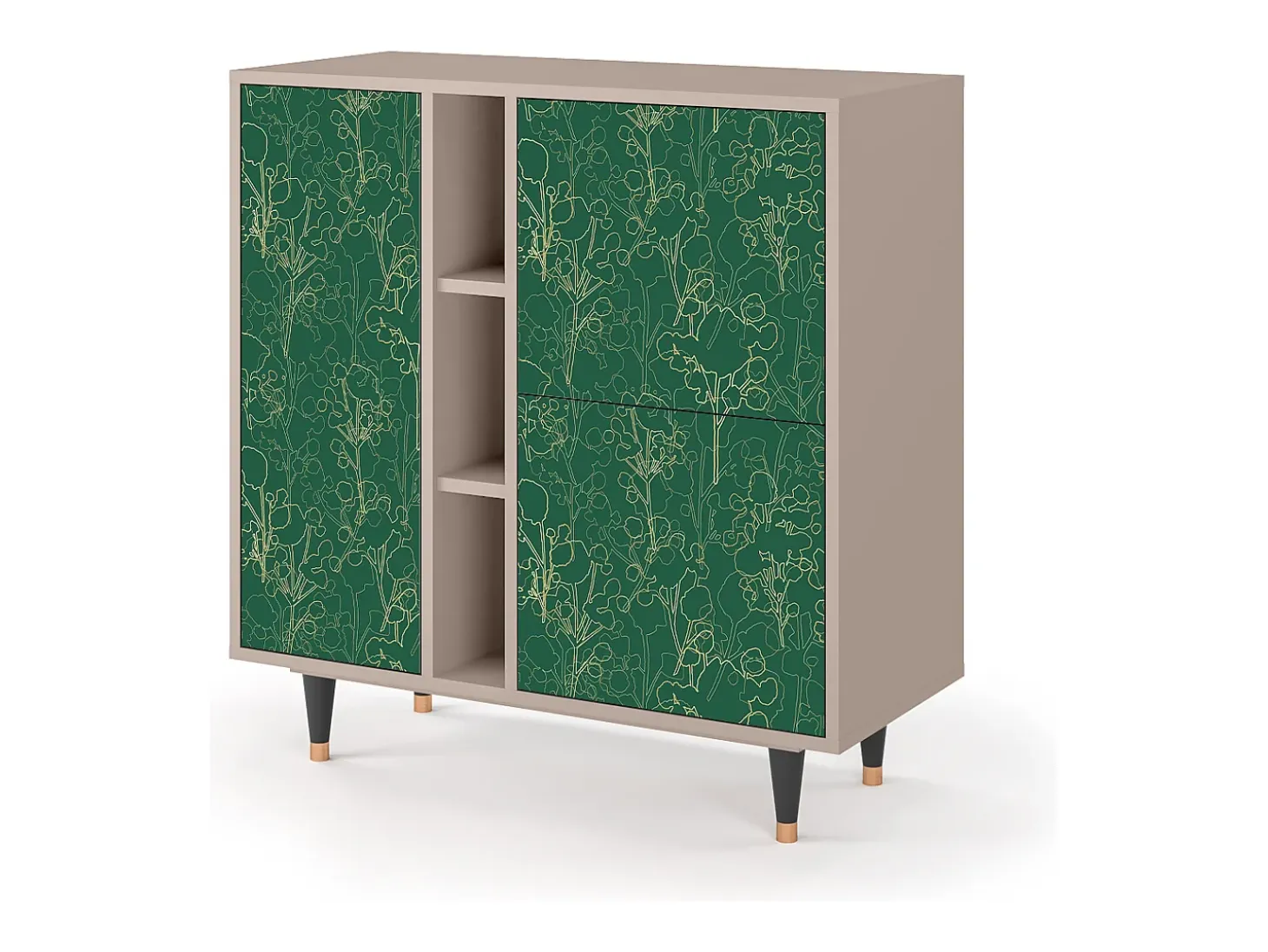 Aparador - 94х96х41 cm - BS5 - Emerald Forest, Latte
