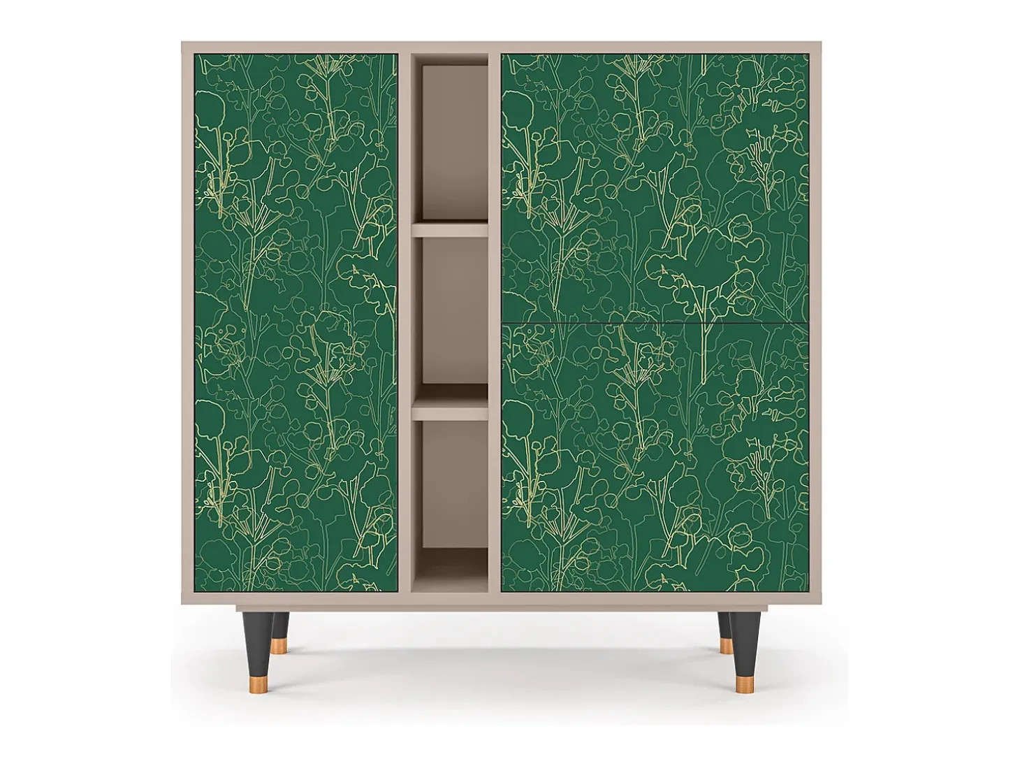 Aparador - 94х96х41 cm - BS5 - Emerald Forest, Latte