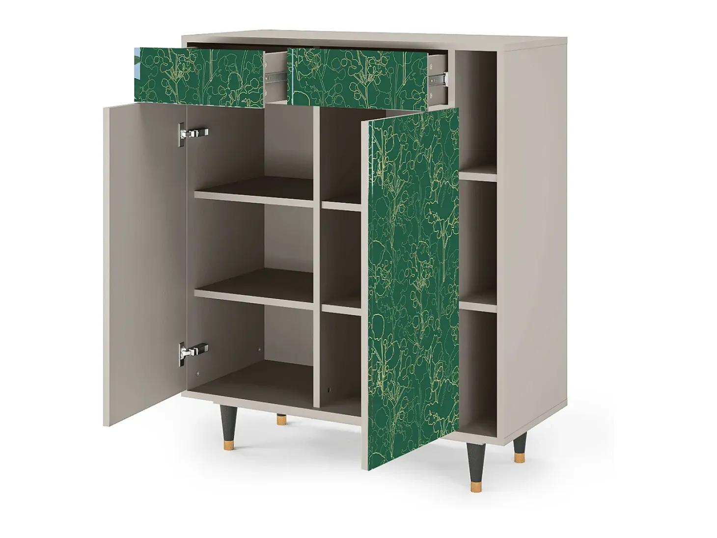 Aparador - 96х110х41 cm - BS6 - Emerald Forest, Arena