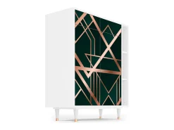 Aparador - 96х110х41 cm - BS6 - Emerald Gatsby, Blanco