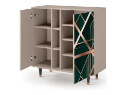 Aparador - 94х96х41 cm - BS5 - Emerald Gatsby, Latte