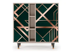 Aparador - 94х96х41 cm - BS5 - Emerald Gatsby, Latte