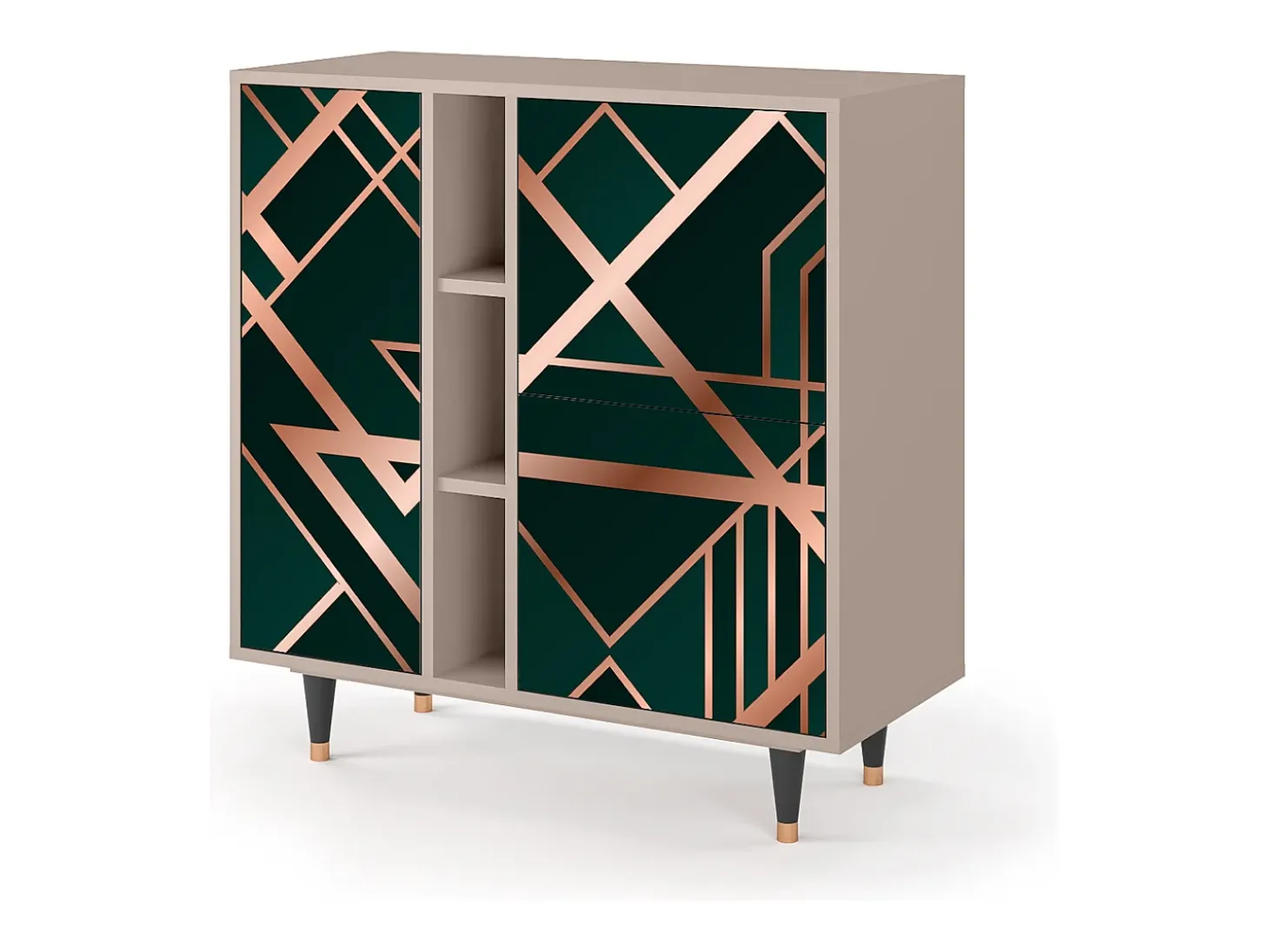Aparador - 94х96х41 cm - BS5 - Emerald Gatsby, Latte
