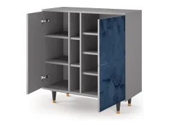 Aparador - 94х96х41 cm - BS5 - Endless Galaxi, Gris