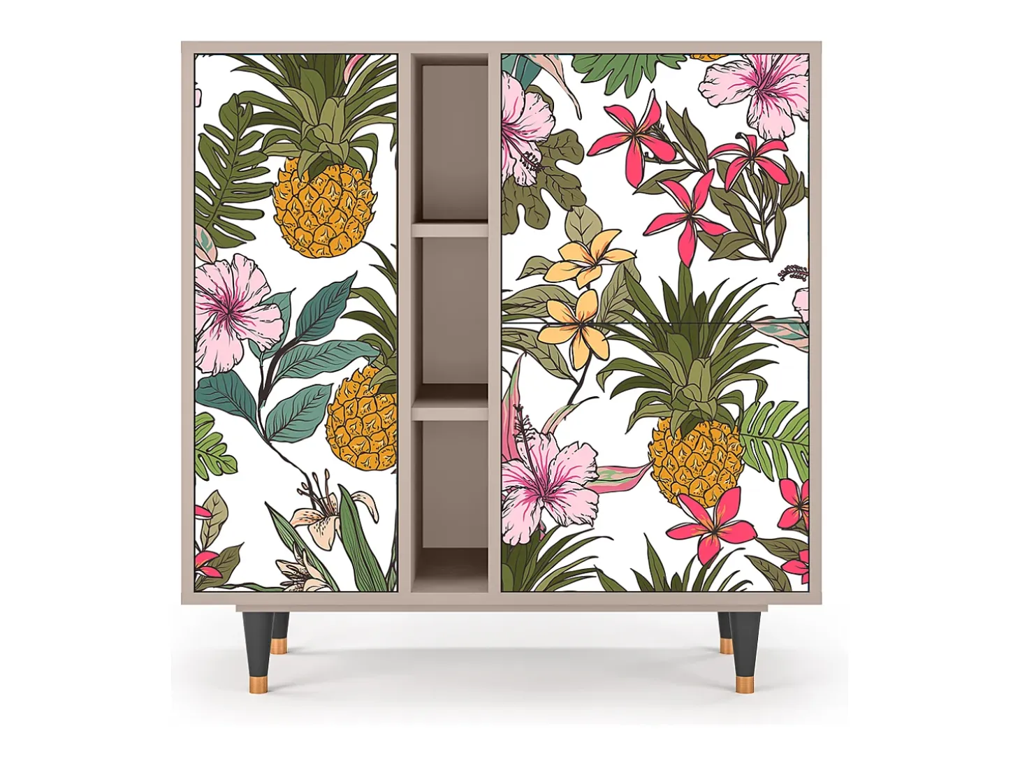 Aparador - 94х96х41 cm - BS5 - Estival Fruit, Latte