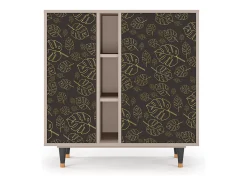 Aparador - 94х96х41 cm - BS5 - Fall Of The Leaves, Latte