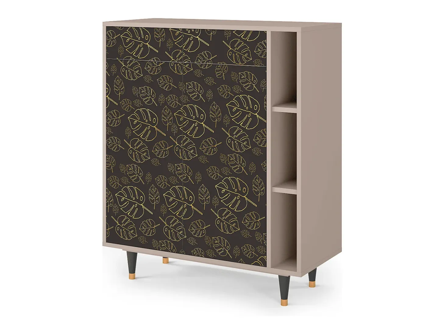 Aparador - 96х110х41 cm - BS6 - Fall Of The Leaves, Latte