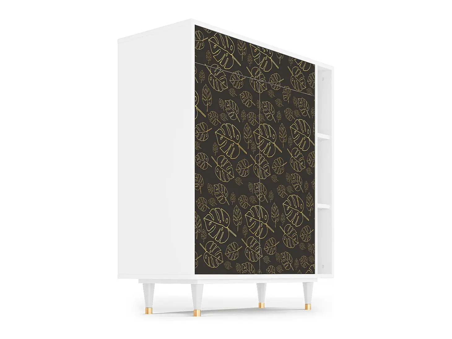 Aparador - 96х110х41 cm - BS6 - Fall Of The Leaves, Blanco