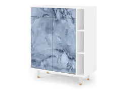 Aparador - 96х110х41 cm - BS6 - Feather Ice, Blanco