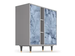 Aparador - 94х96х41 cm - BS5 - Feather Ice, Gris