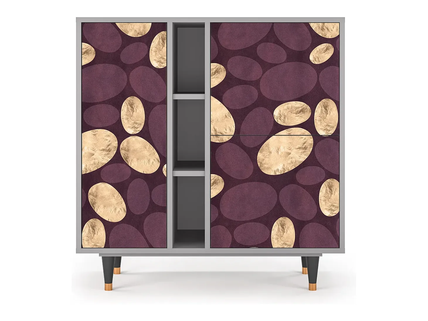 Aparador - 94х96х41 cm - BS5 - Fine Wine, Gris