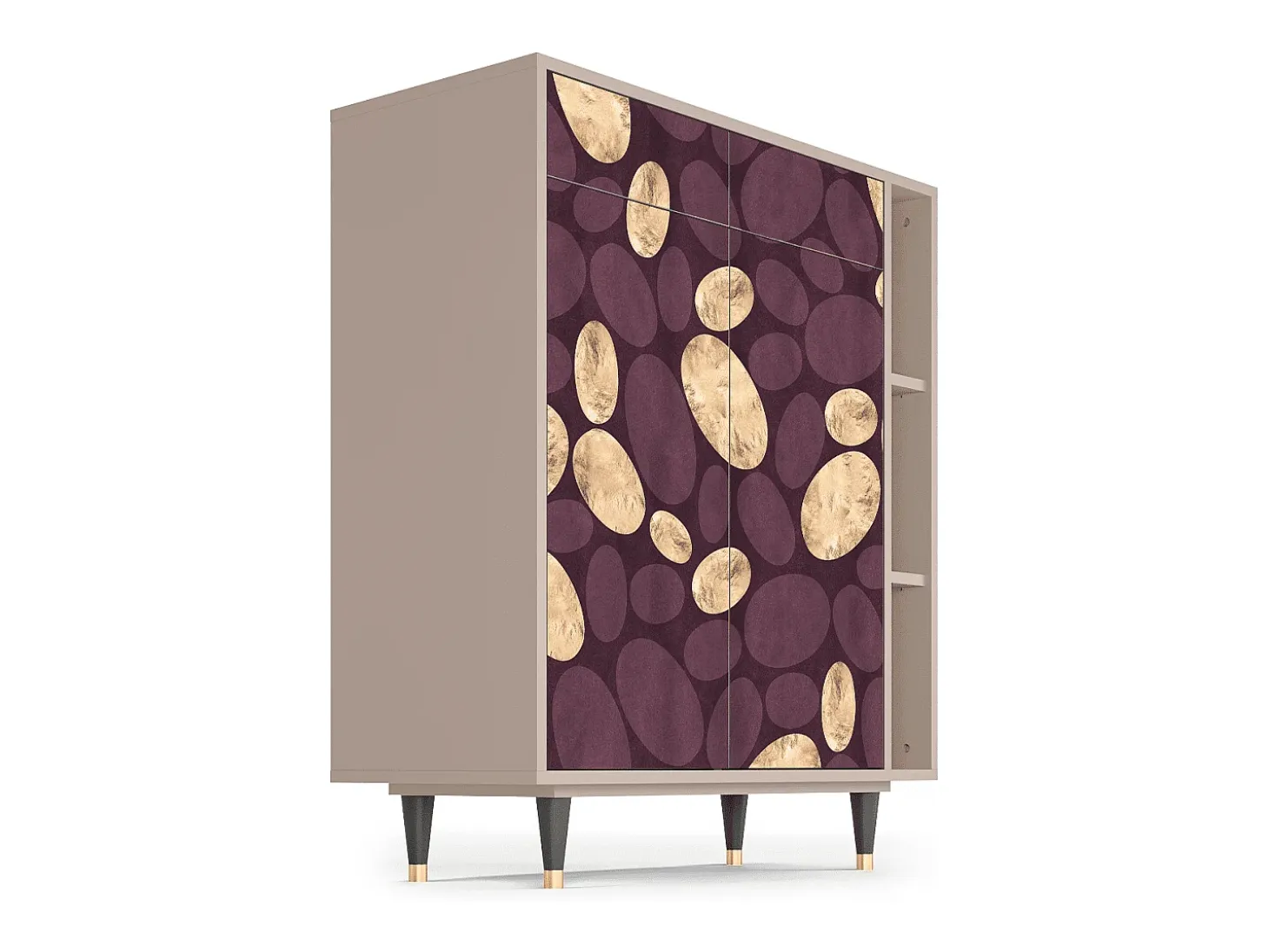 Aparador - 96х110х41 cm - BS6 - Fine Wine, Latte