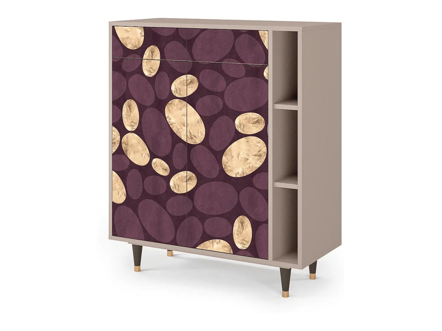 Aparador - 96х110х41 cm - BS6 - Fine Wine, Latte