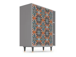 Aparador - 96х110х41 cm - BS6 - Fire Beetle, Gris