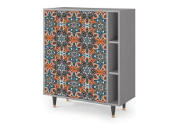 Aparador - 96х110х41 cm - BS6 - Fire Beetle, Gris